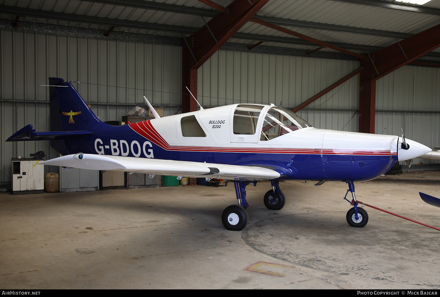 Aircraft Photo of G-BDOG | Scottish Aviation Bulldog 200 (Bullfinch) | AirHistory.net #438634