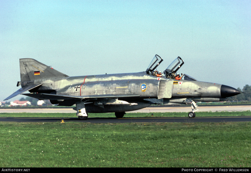 Aircraft Photo of 3812 | McDonnell Douglas F-4F Phantom II | Germany - Air Force | AirHistory.net #438657