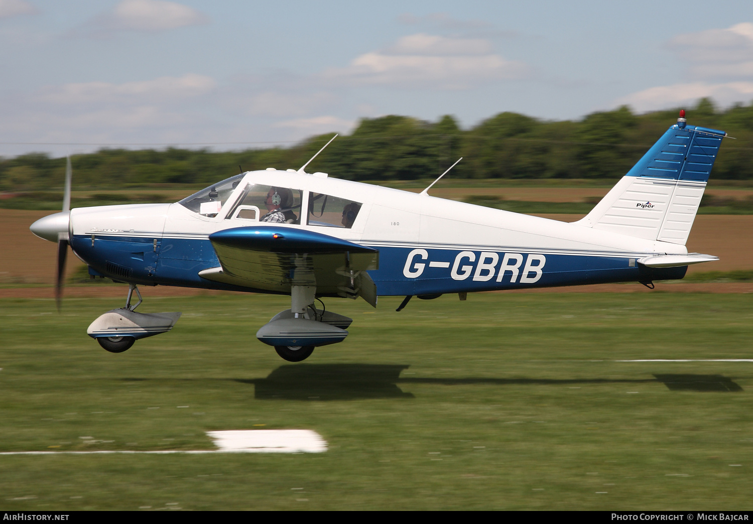 Aircraft Photo of G-GBRB | Piper PA-28-180 Cherokee C | AirHistory.net #438666