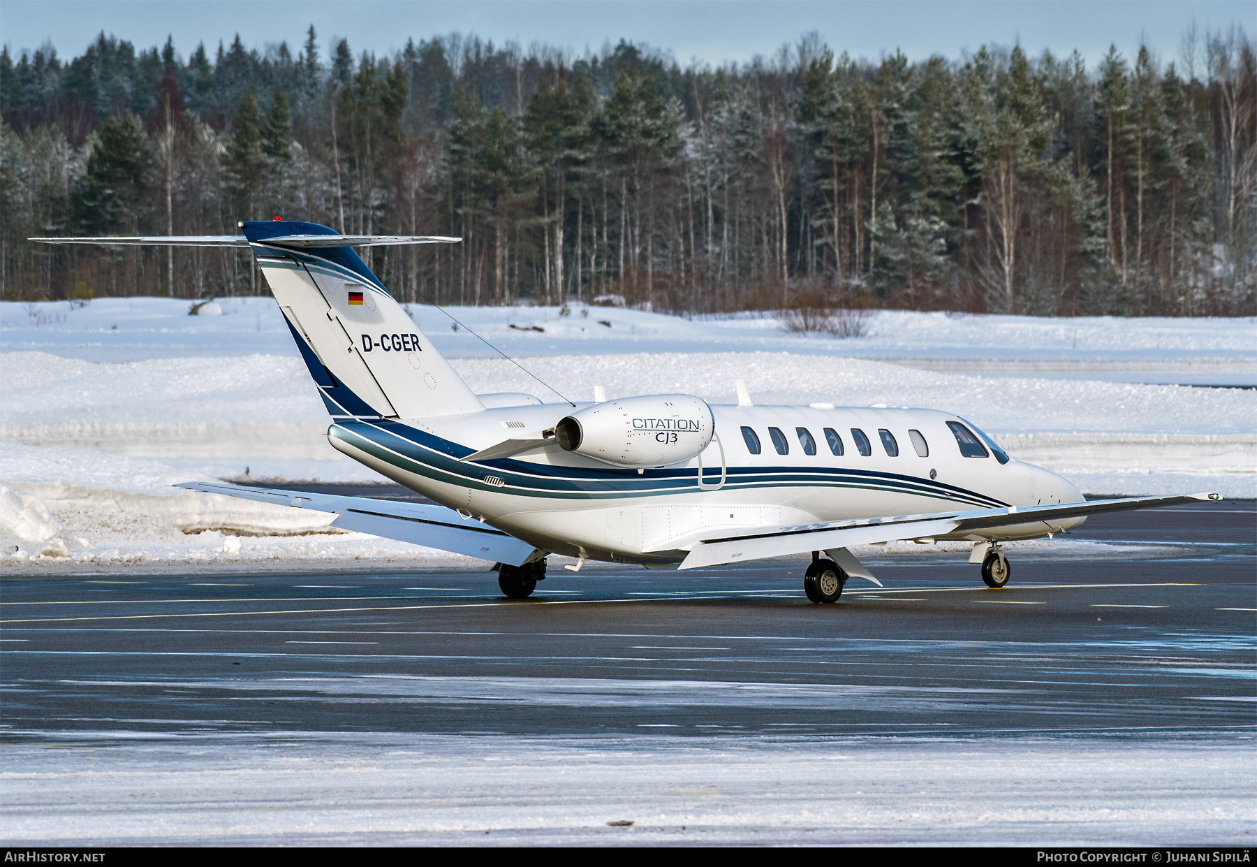 Aircraft Photo of D-CGER | Cessna 525B CitationJet CJ3 | AirHistory.net #438679