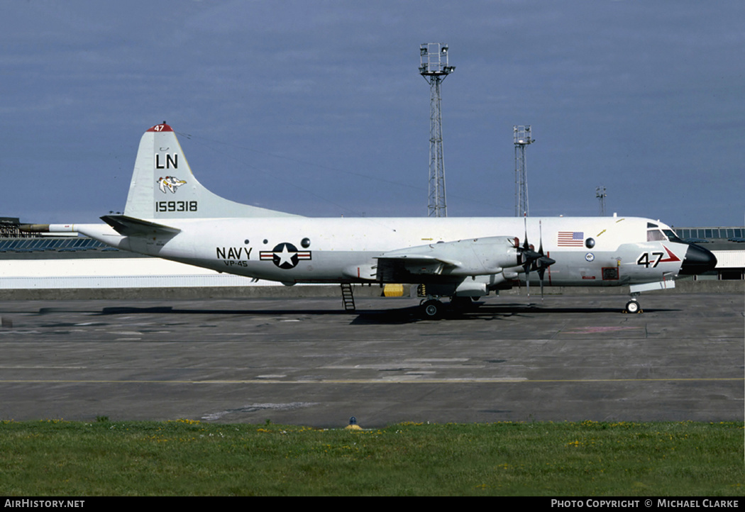 Aircraft Photo of 159318 | Lockheed P-3C Orion | USA - Navy | AirHistory.net #438682