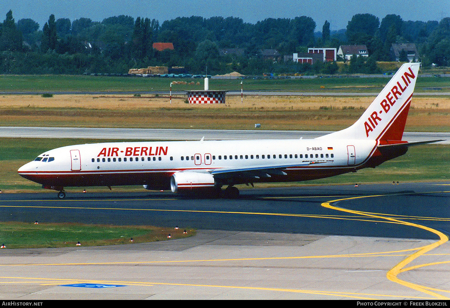 Aircraft Photo of D-ABAO | Boeing 737-86J | Air Berlin | AirHistory.net #438699
