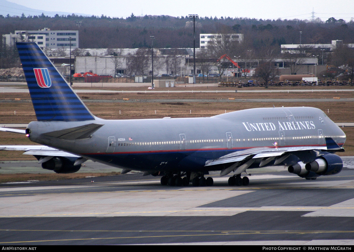 Aircraft Photo of N121UA | Boeing 747-422 | United Airlines | AirHistory.net #438735