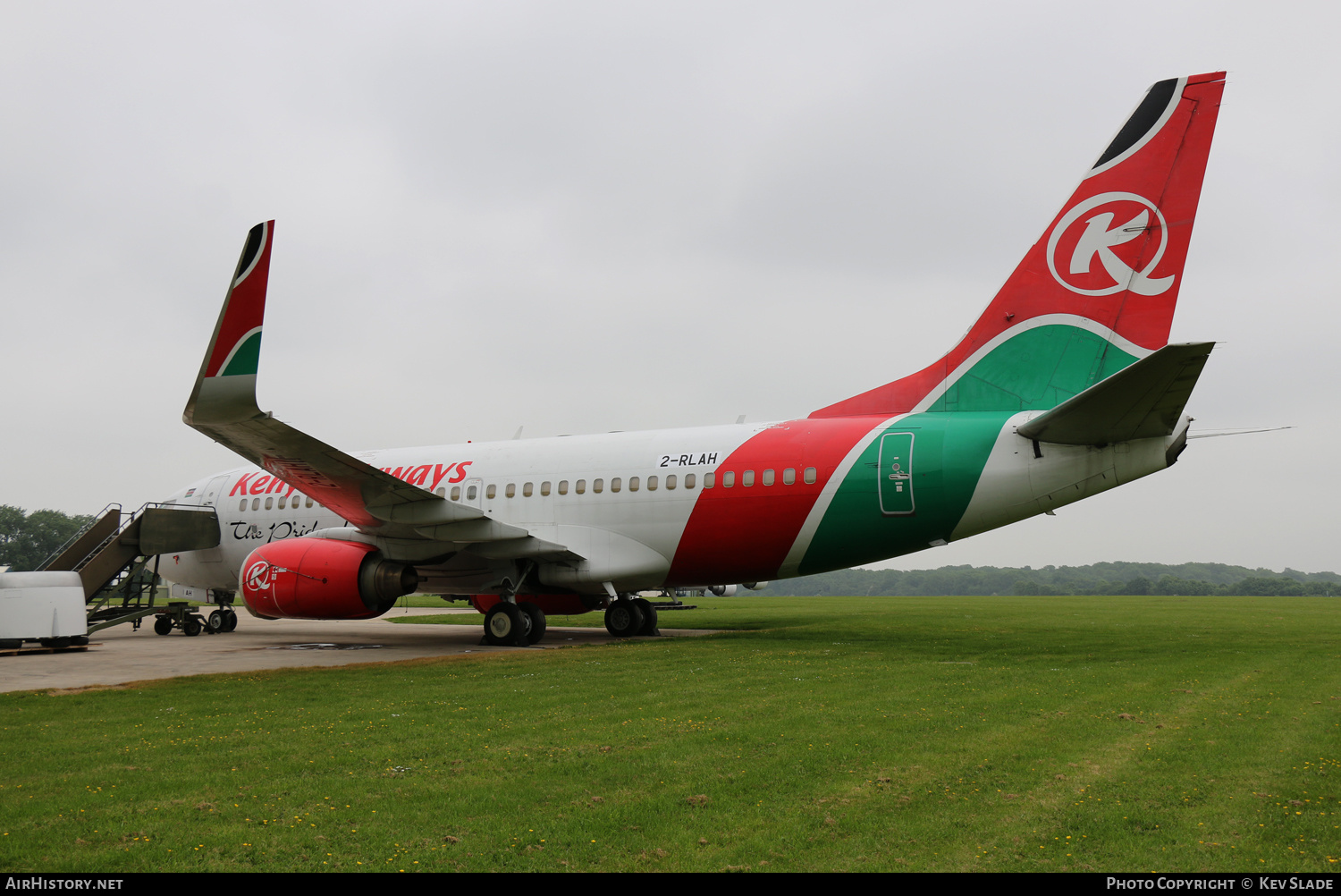 Aircraft Photo of 2-RLAH | Boeing 737-76N | Kenya Airways | AirHistory.net #438736