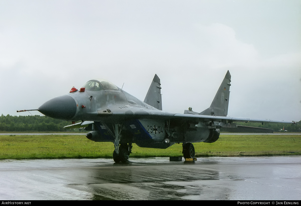 Aircraft Photo of 2904 | Mikoyan-Gurevich MiG-29G (9-12A) | Germany - Air Force | AirHistory.net #438742