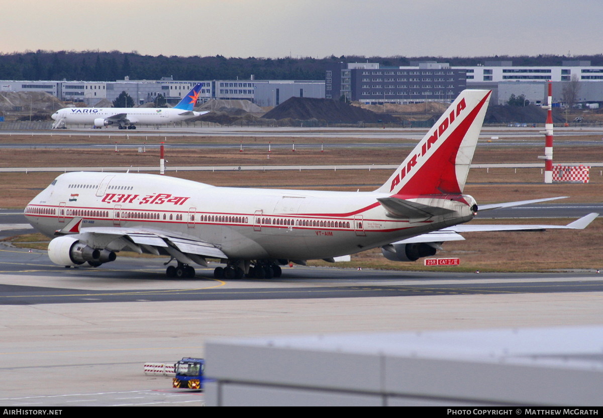 Aircraft Photo of VT-AIM | Boeing 747-433M | Air India | AirHistory.net #438746