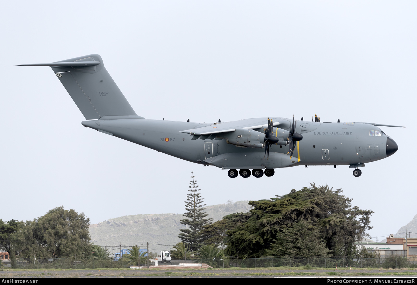Aircraft Photo of TK.23-07 | Airbus A400M Atlas | Spain - Air Force | AirHistory.net #438759