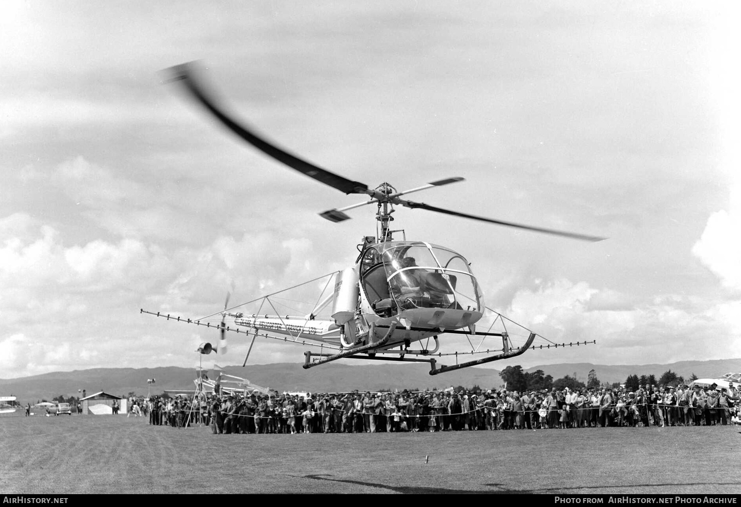 Aircraft Photo of ZK-HAB | Hiller UH-12B | Helicopter Services | AirHistory.net #438760
