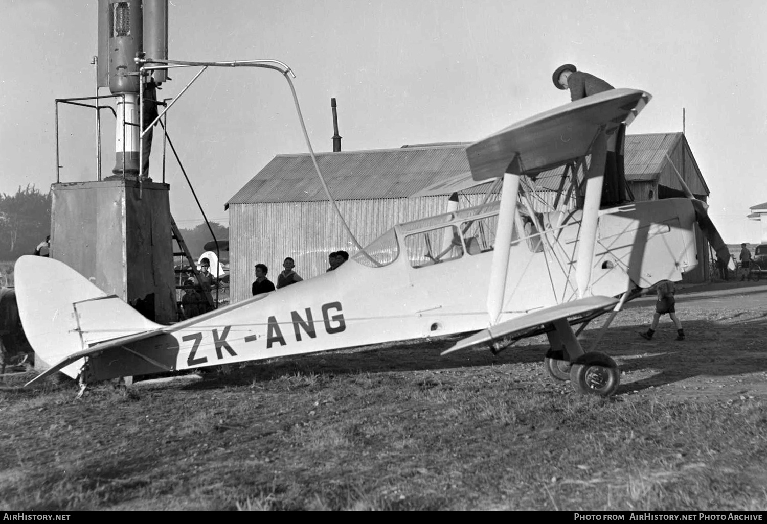 Aircraft Photo of ZK-ANG | De Havilland D.H. 82A Tiger Moth | AirHistory.net #438780