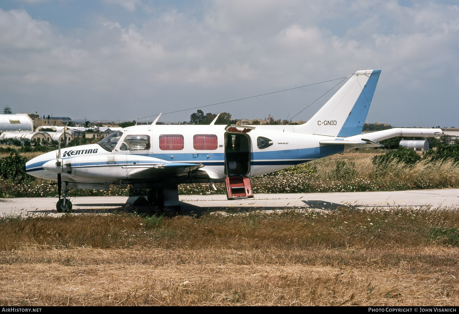 Aircraft Photo of C-GNID | Piper PA-31-310 Navajo B | Kenting Earth Sciences | AirHistory.net #438783