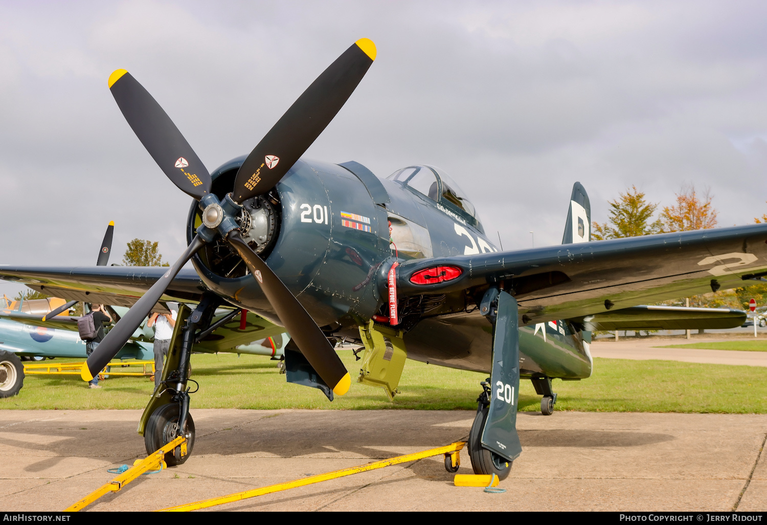 Aircraft Photo of G-RUMM / 121714 | Grumman F8F-2P Bearcat | USA - Navy | AirHistory.net #438802