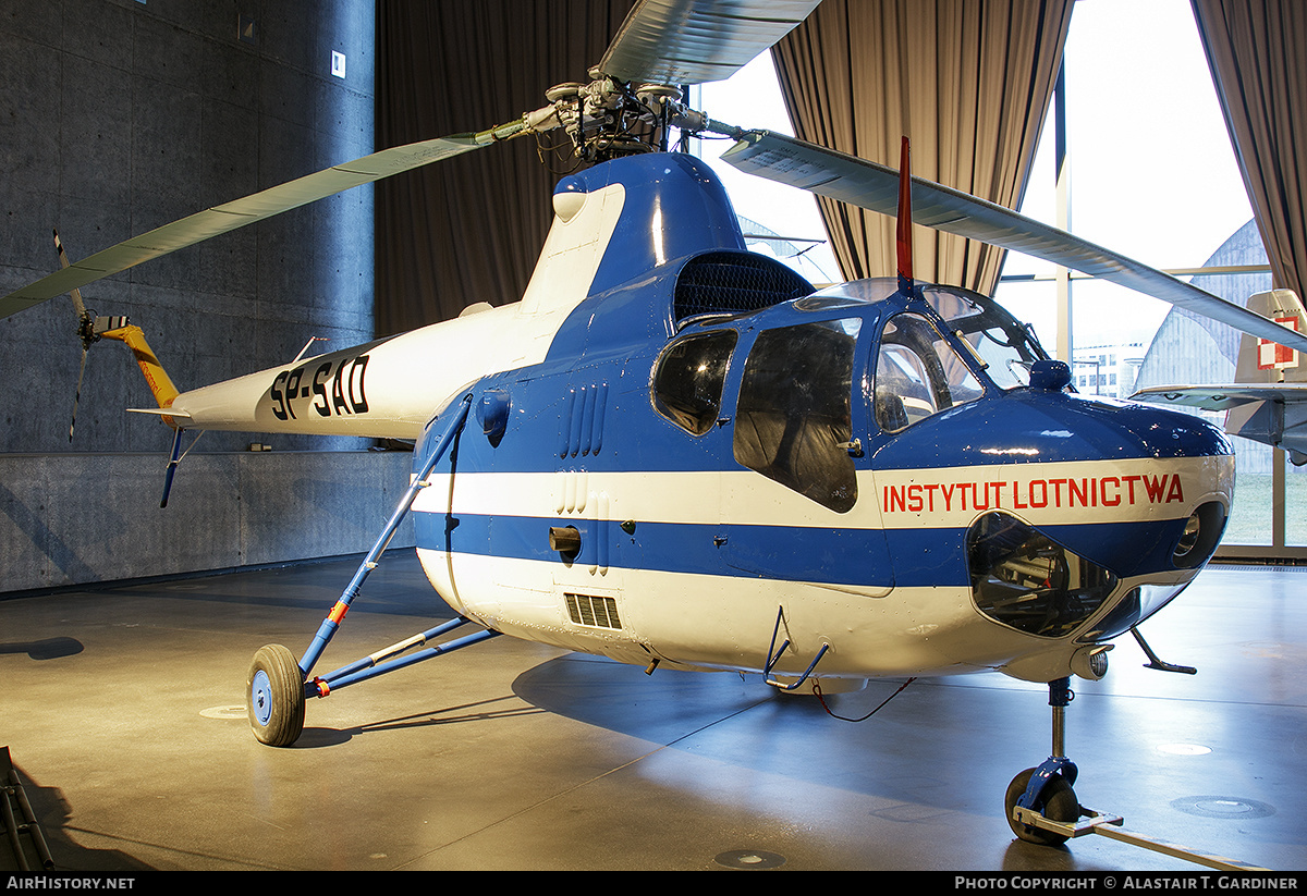 Aircraft Photo of SP-SAD | PZL-Swidnik SM-1 | Instytut Lotnictwa | AirHistory.net #438803