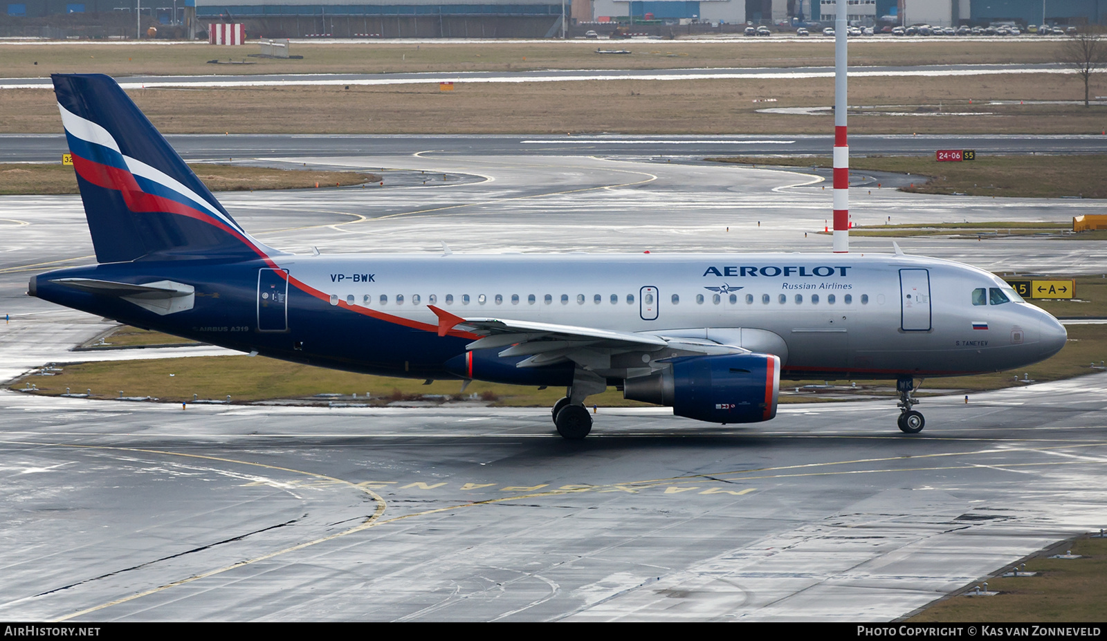 Aircraft Photo of VP-BWK | Airbus A319-111 | Aeroflot - Russian Airlines | AirHistory.net #438813