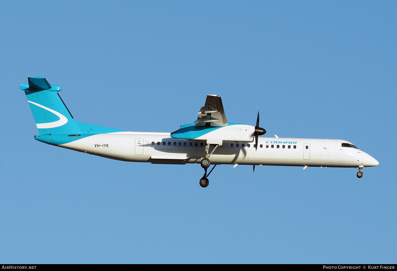 Aircraft Photo of VH-IYK | Bombardier DHC-8-402 Dash 8 | Cobham Aviation Services | AirHistory.net #438817
