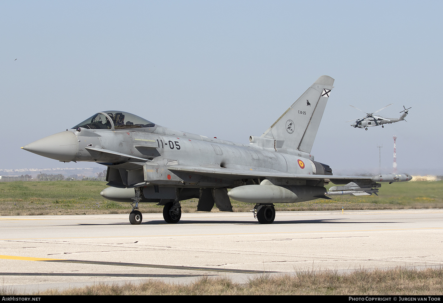 Aircraft Photo of C16-25 | Eurofighter EF-2000 Typhoon S | Spain - Air Force | AirHistory.net #438818