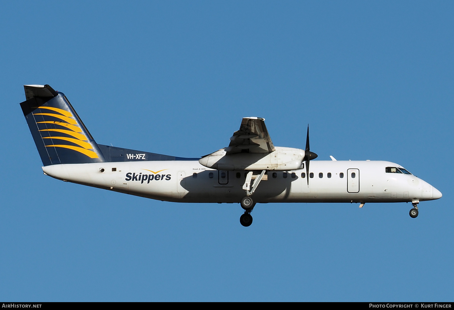 Aircraft Photo of VH-XFZ | De Havilland Canada DHC-8-314 Dash 8 | Skippers Aviation | AirHistory.net #438832