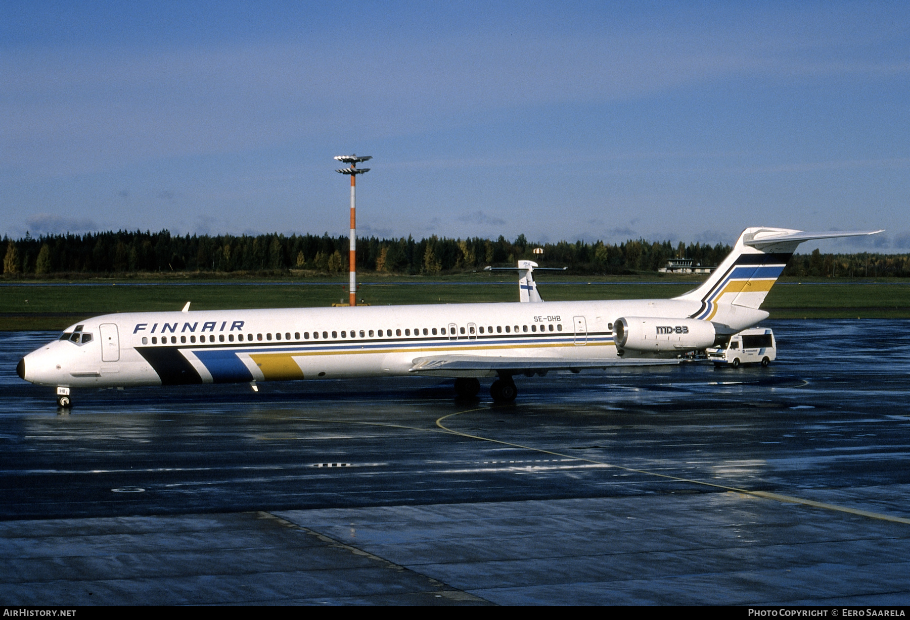 Aircraft Photo of SE-DHB | McDonnell Douglas MD-83 (DC-9-83) | Finnair | AirHistory.net #438855