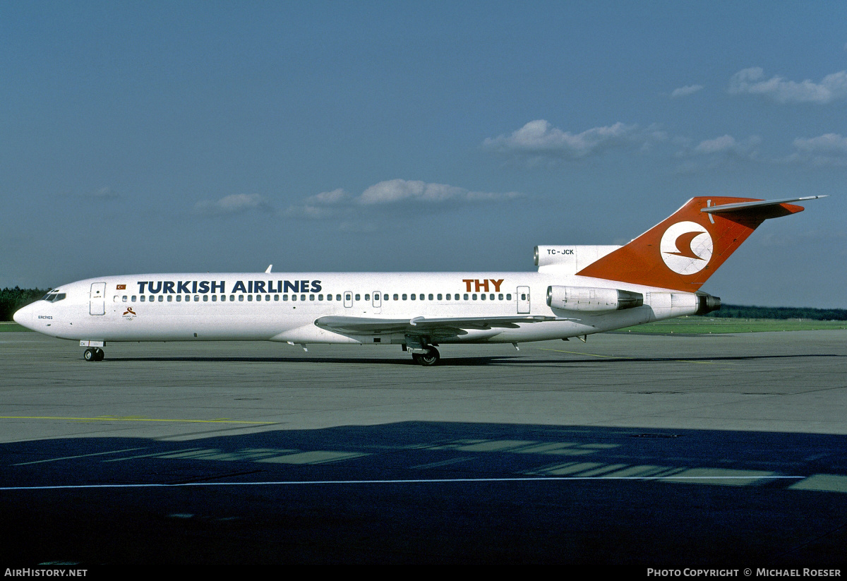 Aircraft Photo of TC-JCK | Boeing 727-243/Adv | THY Türk Hava Yolları - Turkish Airlines | AirHistory.net #438863