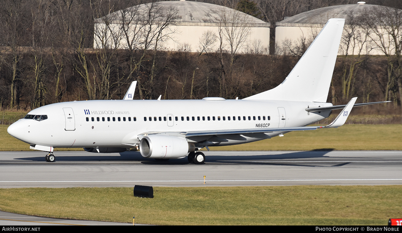Aircraft Photo of N660CP | Boeing 737-7BD | Hillwood Airways | AirHistory.net #438876