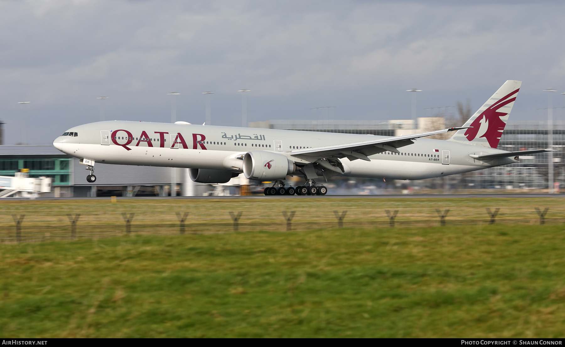 Aircraft Photo of A7-BER | Boeing 777-300/ER | Qatar Airways | AirHistory.net #438878