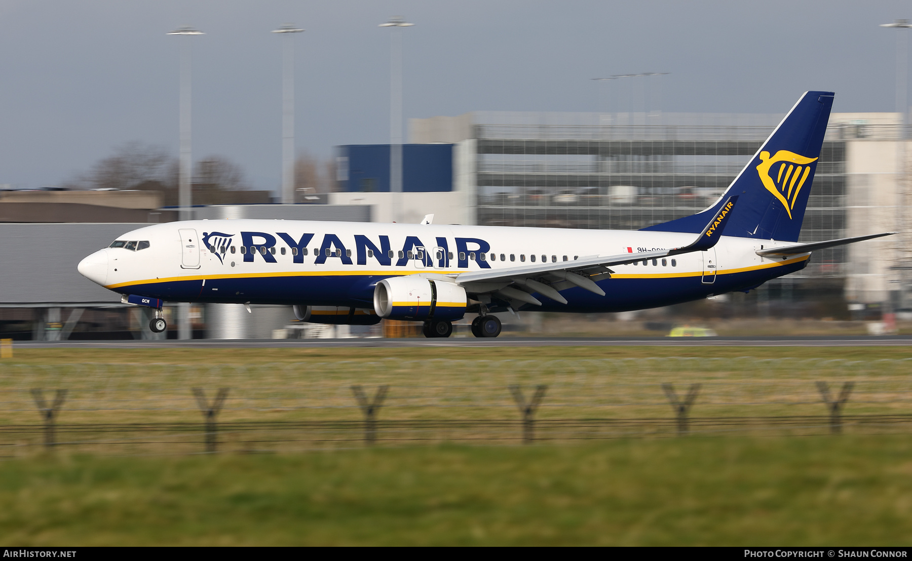 Aircraft Photo of 9H-QCM | Boeing 737-8AS | Ryanair | AirHistory.net #438880