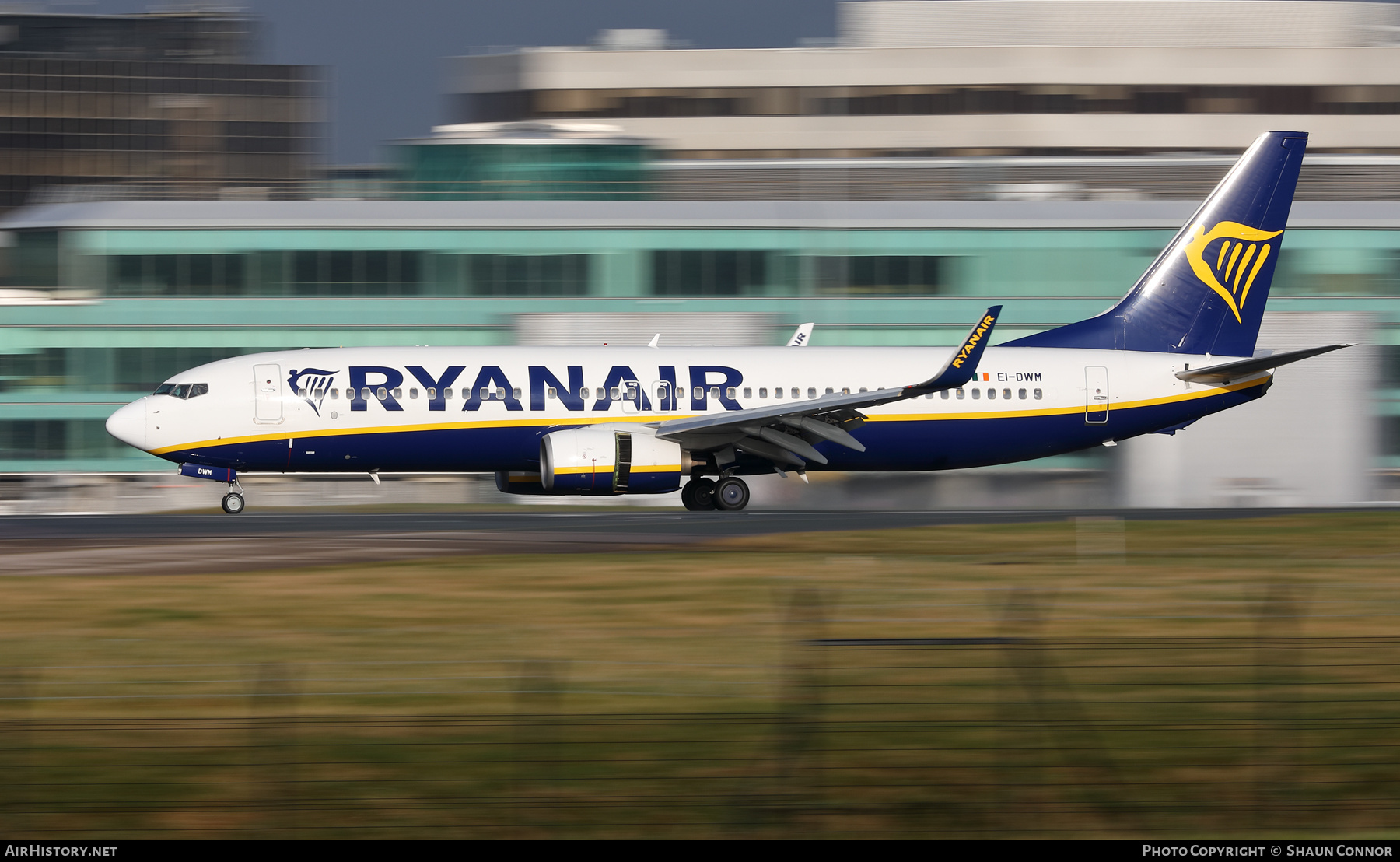 Aircraft Photo of EI-DWM | Boeing 737-8AS | Ryanair | AirHistory.net #438888