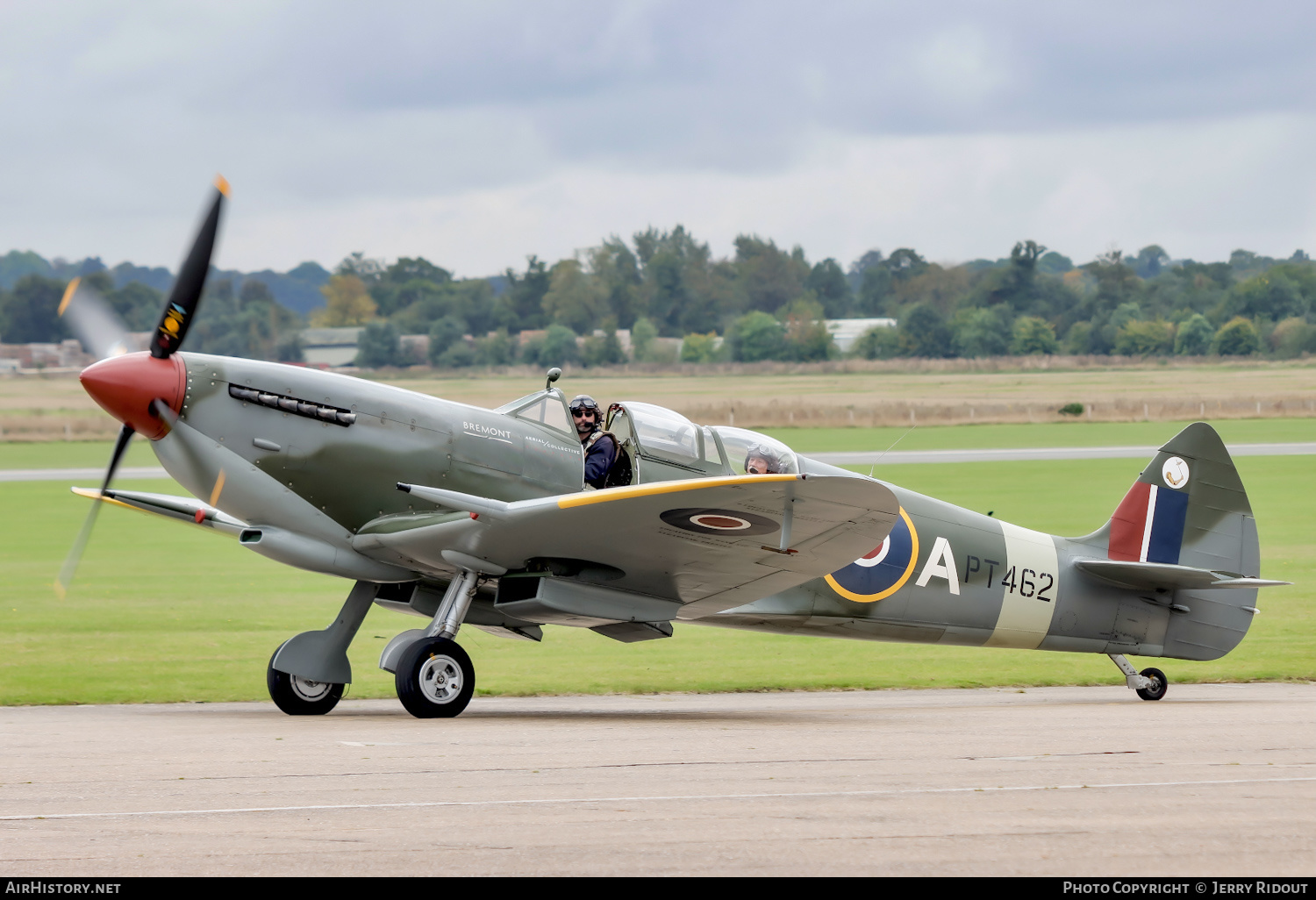 Aircraft Photo of G-CTIX / PT462 | Supermarine 509 Spitfire T9 | UK - Air Force | AirHistory.net #438931