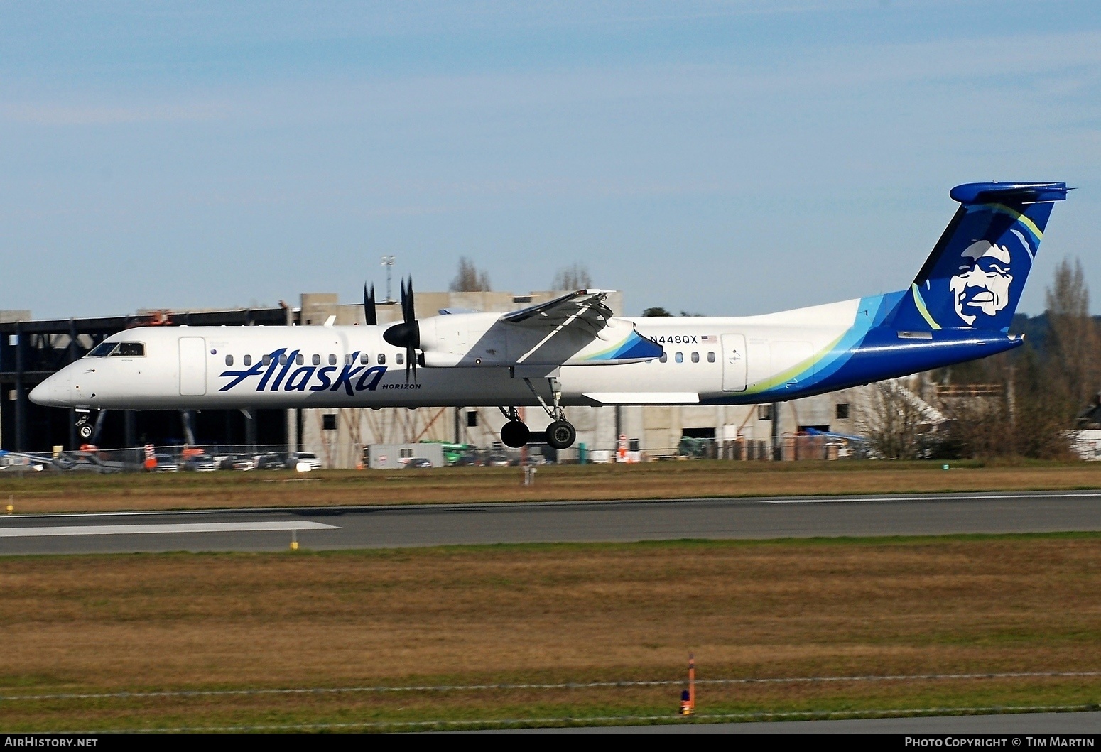 Aircraft Photo of N448QX | Bombardier DHC-8-402 Dash 8 | Alaska Airlines | AirHistory.net #438932