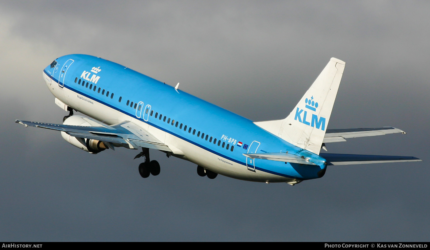 Aircraft Photo of PH-BPB | Boeing 737-4Y0 | KLM - Royal Dutch Airlines | AirHistory.net #438935