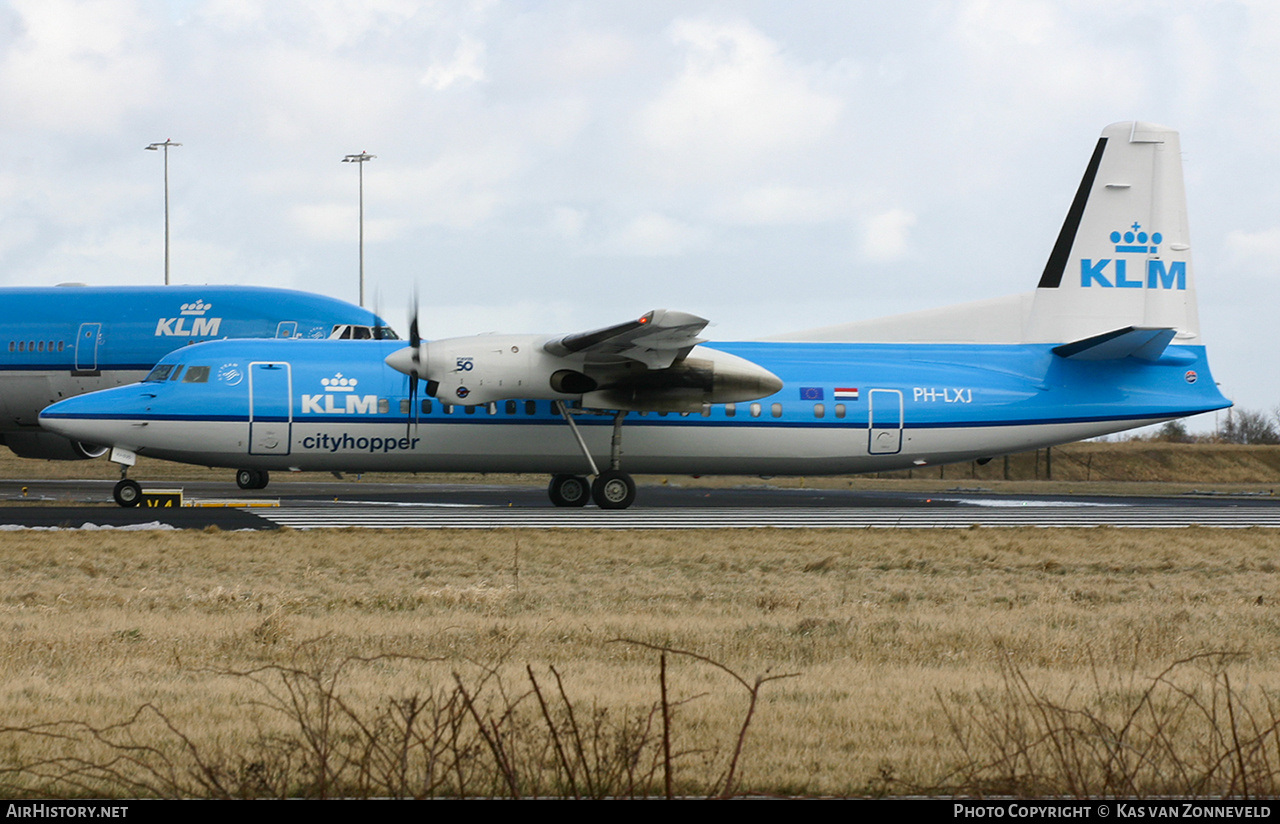 Aircraft Photo of PH-LXJ | Fokker 50 | KLM Cityhopper | AirHistory.net #438936