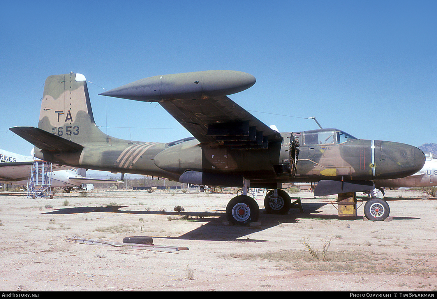Aircraft Photo of 64-17653 / AF64-653 | On Mark A-26A Counter Invader (B-26K) | USA - Air Force | AirHistory.net #438945
