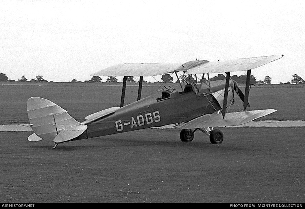 Aircraft Photo of G-AOGS | De Havilland D.H. 82A Tiger Moth II | AirHistory.net #438965
