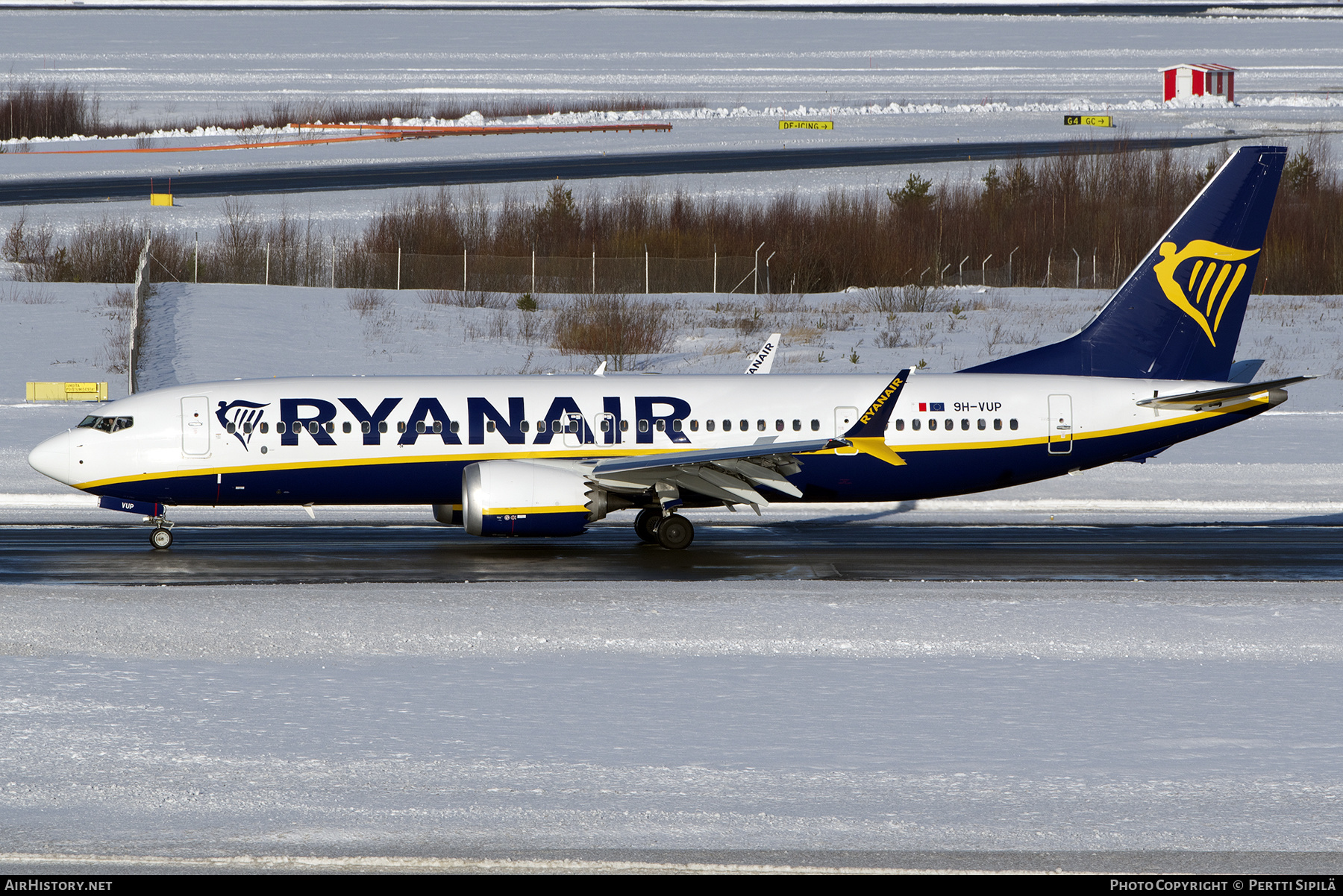 Aircraft Photo of 9H-VUP | Boeing 737-8200 Max 200 | Ryanair | AirHistory.net #438995