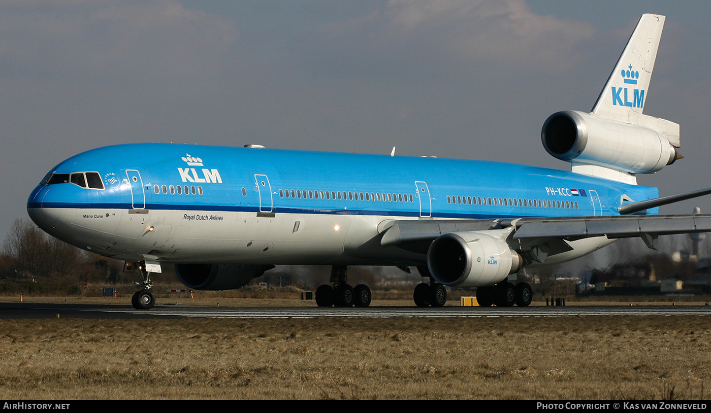 Aircraft Photo of PH-KCC | McDonnell Douglas MD-11 | KLM - Royal Dutch Airlines | AirHistory.net #438997