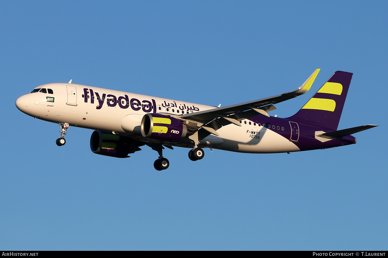 Aircraft Photo of F-WWTY | Airbus A320-251N | Flyadeal | AirHistory.net #438998