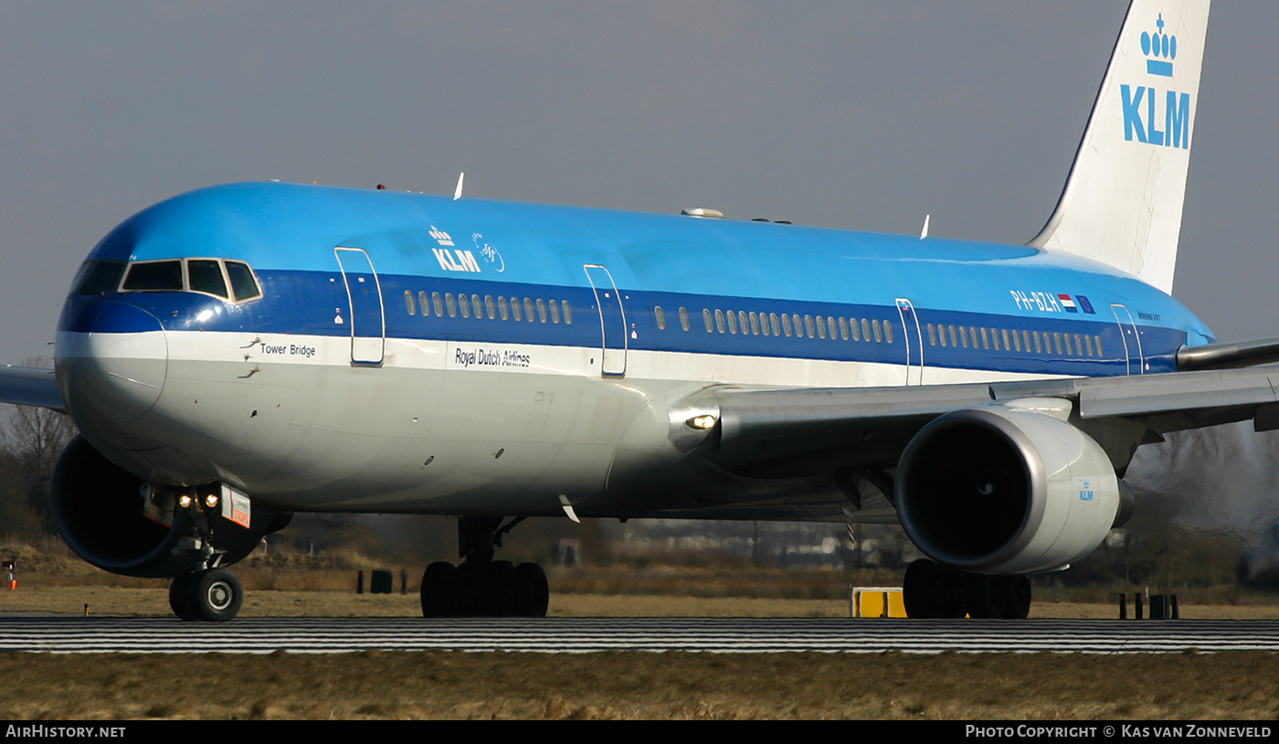 Aircraft Photo of PH-BZH | Boeing 767-306/ER | KLM - Royal Dutch Airlines | AirHistory.net #438999