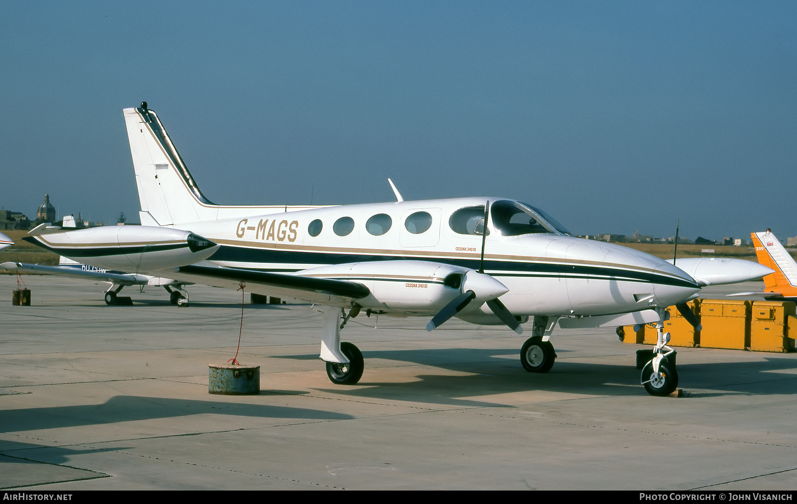 Aircraft Photo of G-MAGS | Cessna 340A III | AirHistory.net #439003