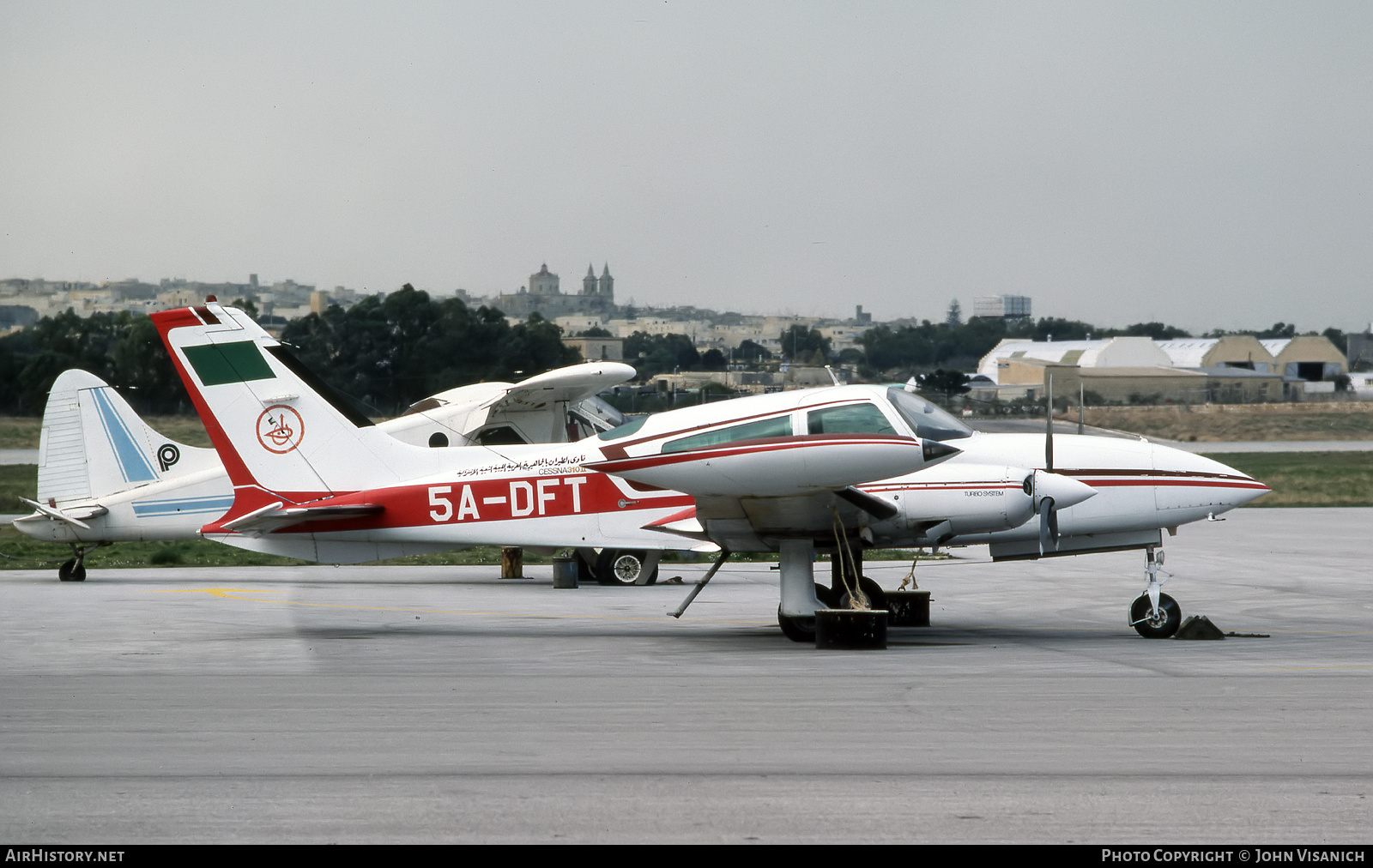 Aircraft Photo of 5A-DFT | Cessna T310R II | AirHistory.net #439014