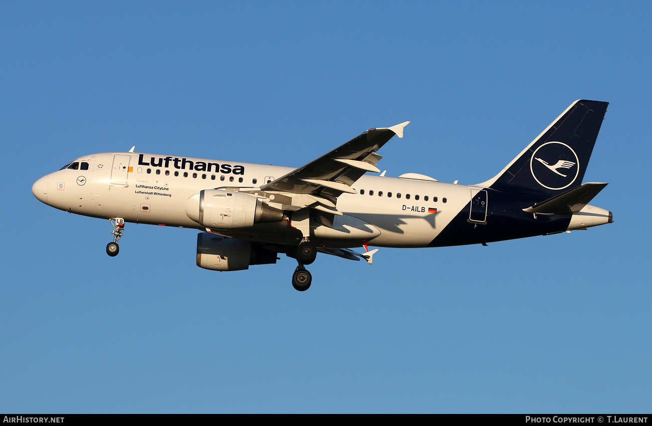 Aircraft Photo of D-AILB | Airbus A319-114 | Lufthansa | AirHistory.net #439016