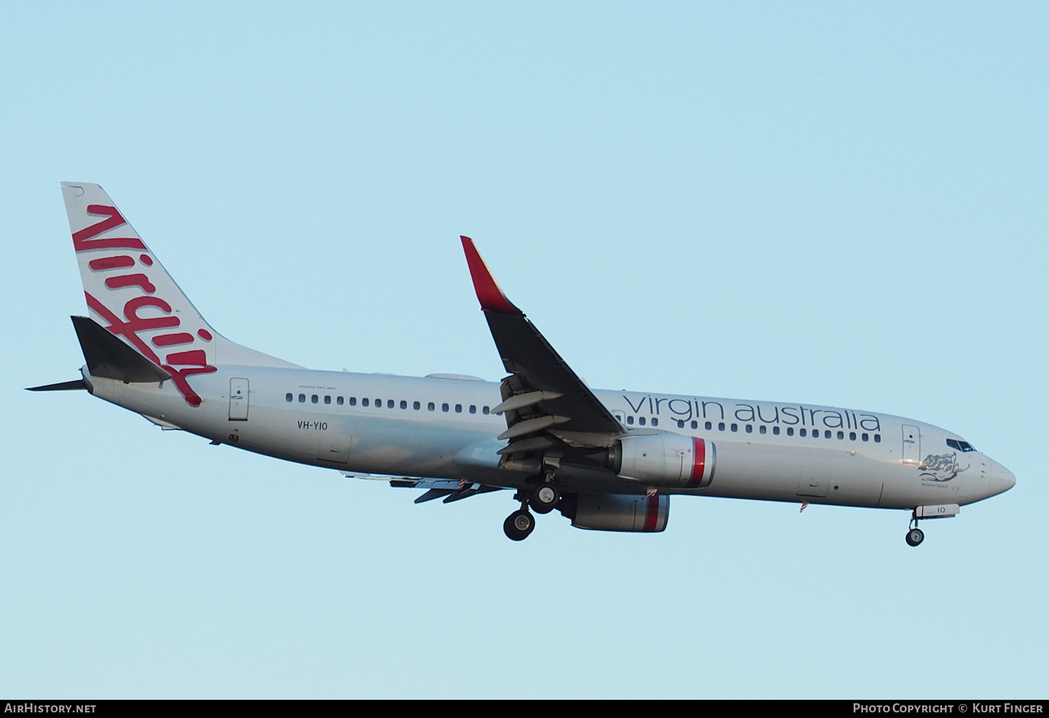 Aircraft Photo of VH-YIO | Boeing 737-8FE | Virgin Australia Airlines | AirHistory.net #439039