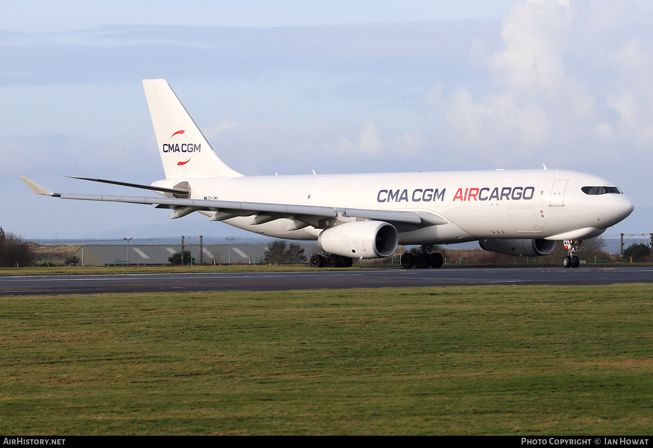 Aircraft Photo of OO-CMA | Airbus A330-243F | CMA CGM Air Cargo | AirHistory.net #439052