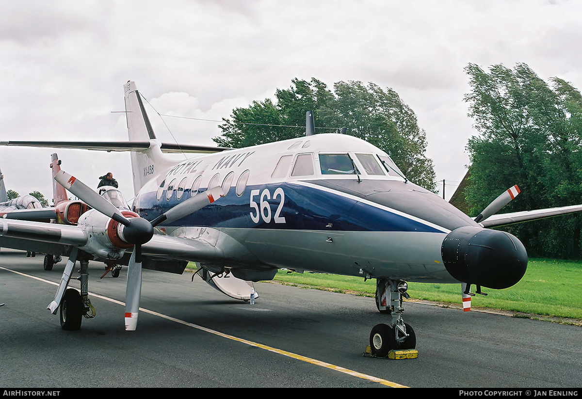 Aircraft Photo of XX488 | Scottish Aviation HP-137 Jetstream T2 | UK - Navy | AirHistory.net #439074