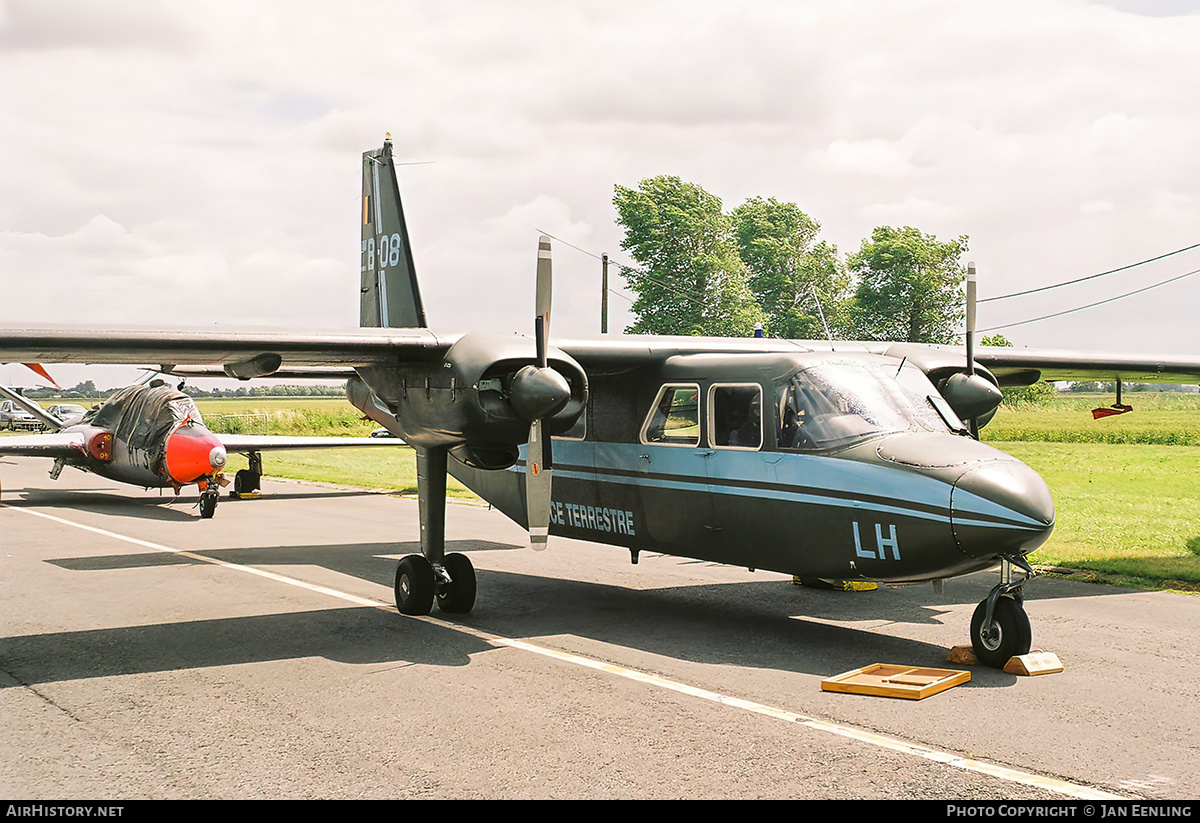 Aircraft Photo of B-08 | Britten-Norman BN-2A-21 Islander | Belgium - Army | AirHistory.net #439079