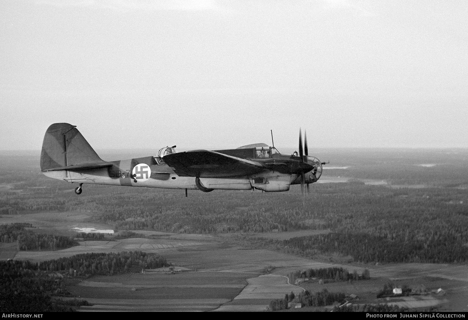 Aircraft Photo of SB-7 | Tupolev SB-2M-100A | Finland - Air Force | AirHistory.net #439087