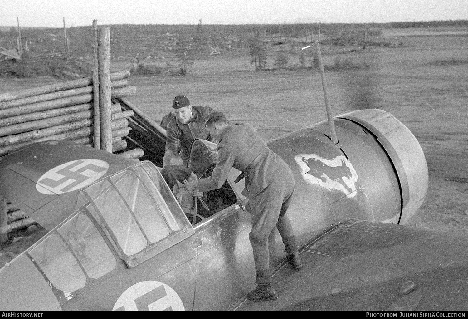 Aircraft Photo of BW-380 | Brewster B-239 Buffalo | Finland - Air Force | AirHistory.net #439091