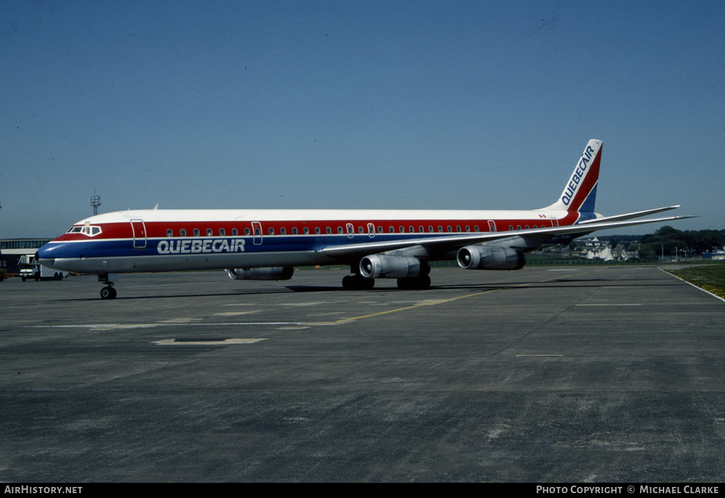 Aircraft Photo of C-GQBA | McDonnell Douglas DC-8-63 | Quebecair | AirHistory.net #439095