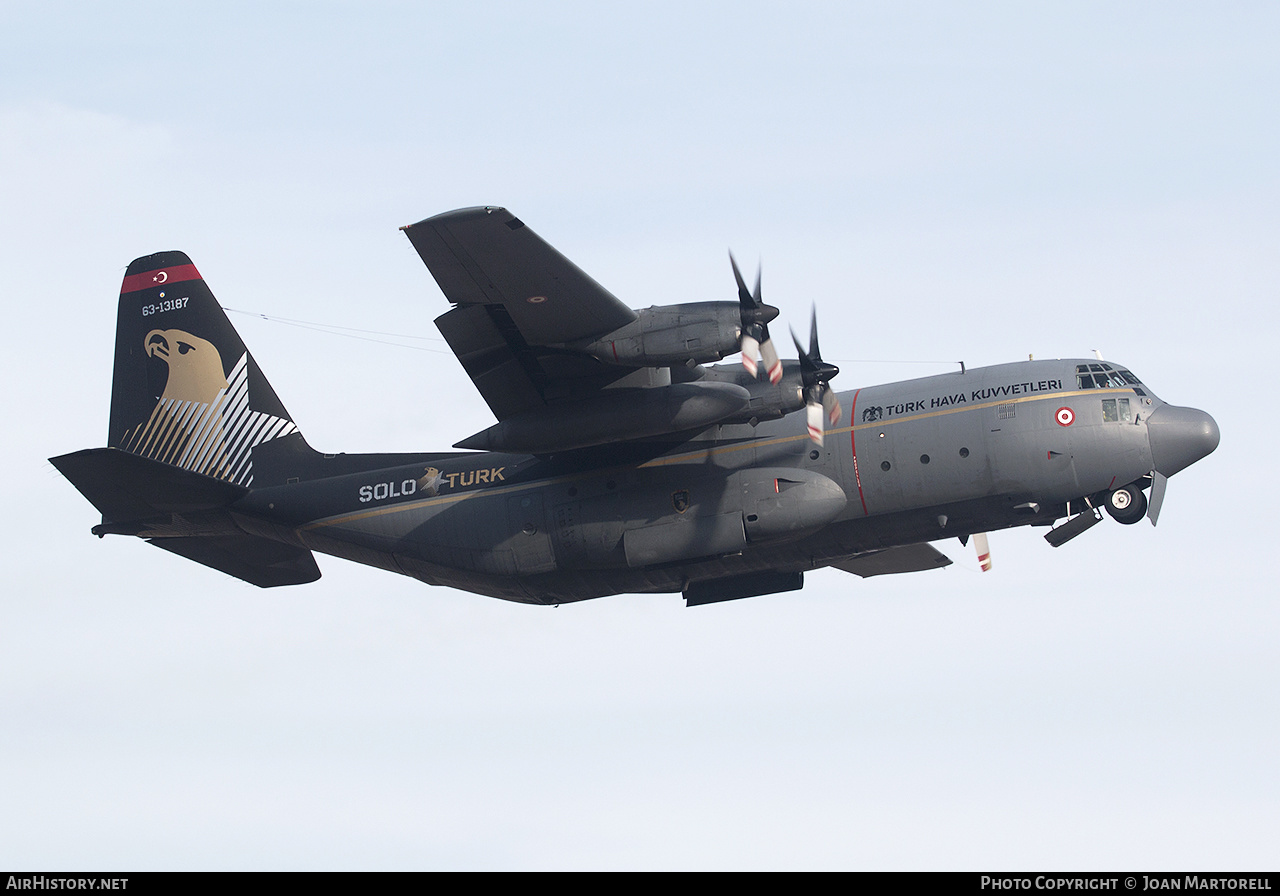 Aircraft Photo of 63-13187 | Lockheed C-130E Hercules (L-382) | Turkey - Air Force | AirHistory.net #439116