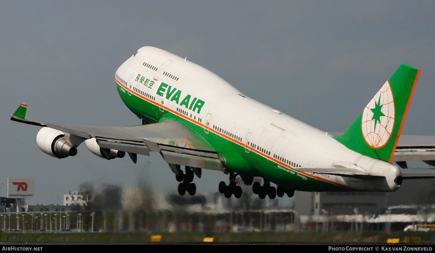 Aircraft Photo of B-16408 | Boeing 747-45EM | EVA Air | AirHistory.net #439122