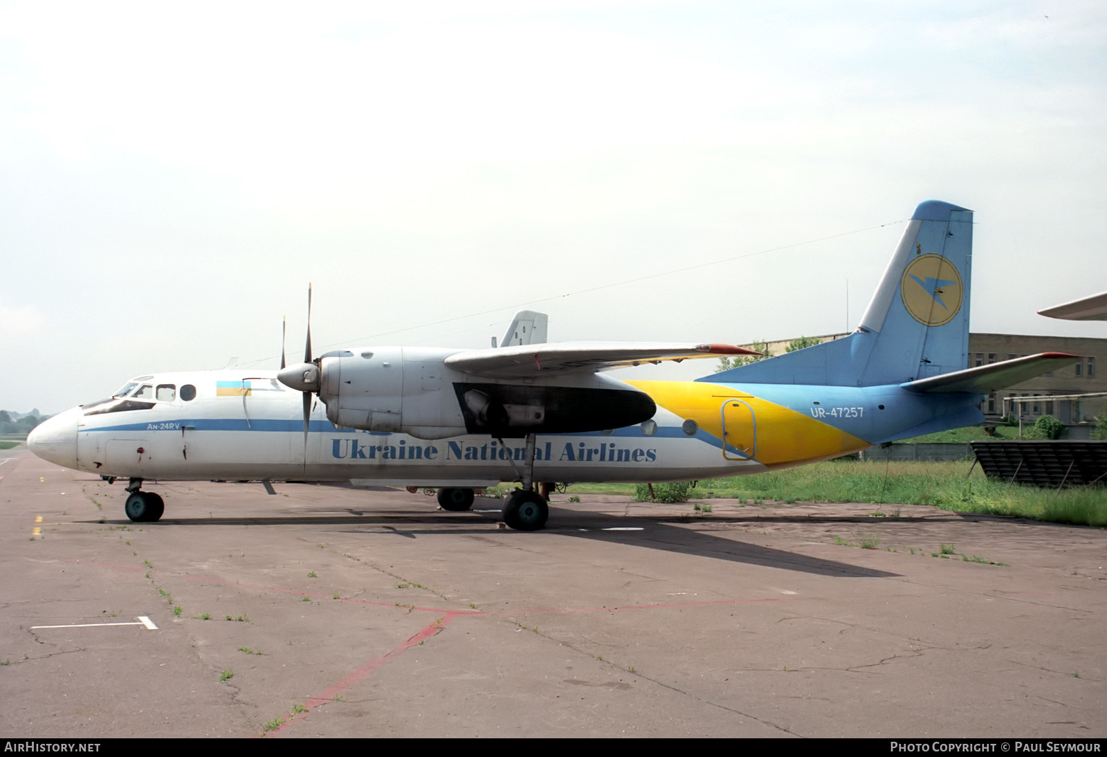 Aircraft Photo of UR-47257 | Antonov An-24RV | Ukraine National Airlines | AirHistory.net #439124