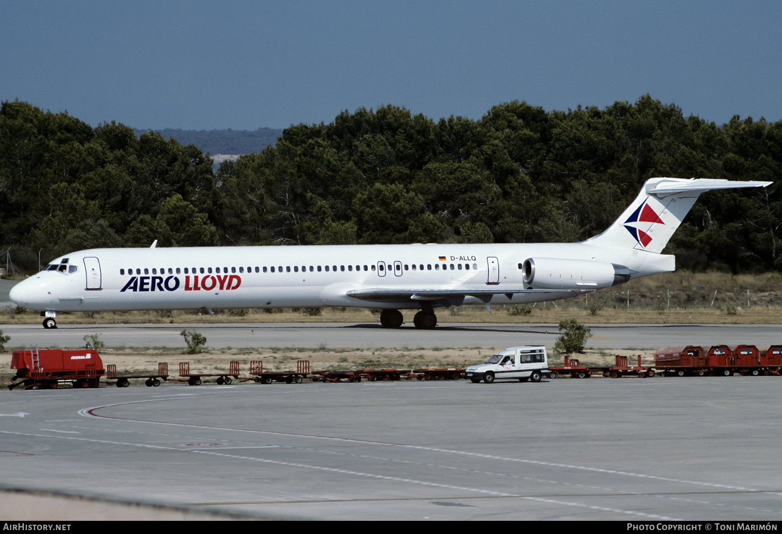 Aircraft Photo of D-ALLQ | McDonnell Douglas MD-83 (DC-9-83) | Aero Lloyd | AirHistory.net #439142